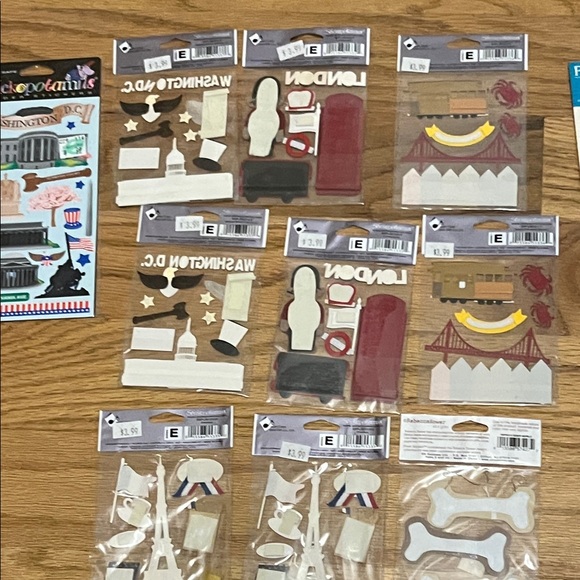 Travel-Themed Scrapbook Stickers - Picture 8 of 8